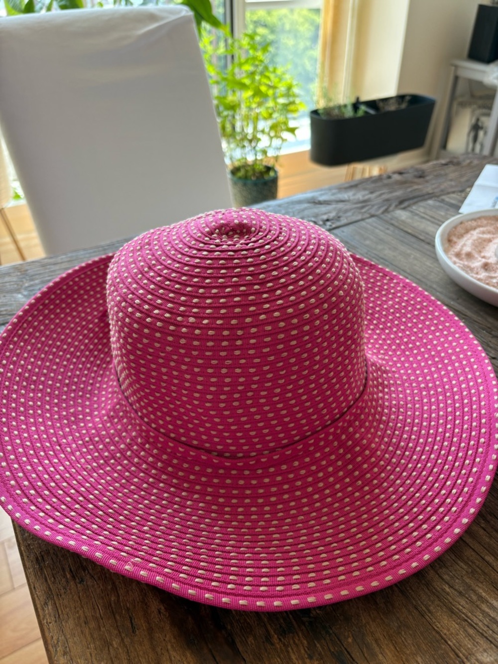 San Diego Hat Company Floppy Sun Hat in Bright Pink